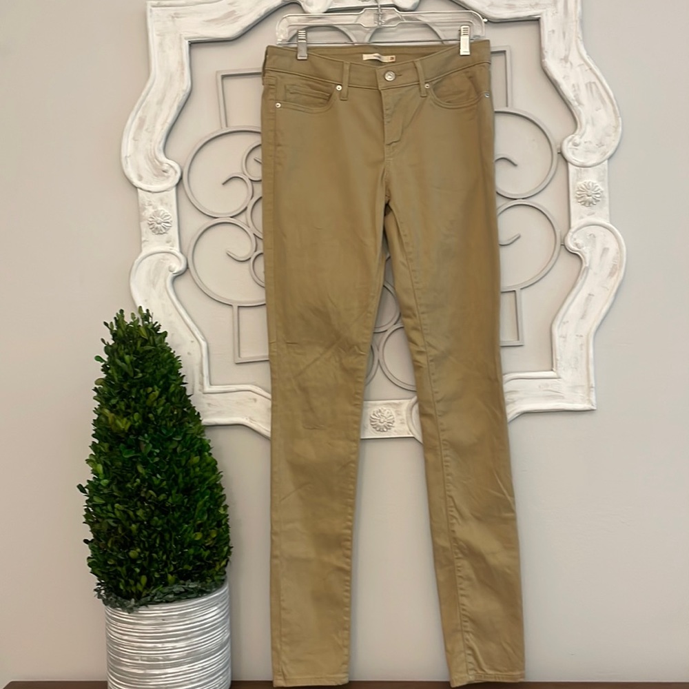 Women’s 711 Skinny Pants Khaki Size 28